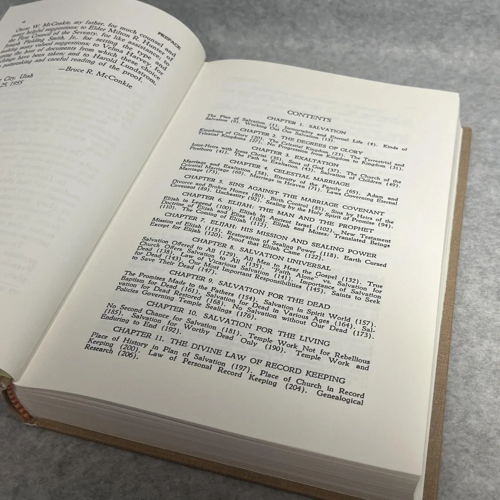 Doctrines Of Salvation Joseph Fielding Smith Vol 2 Cloth Hardcover Bookcraft VTG
